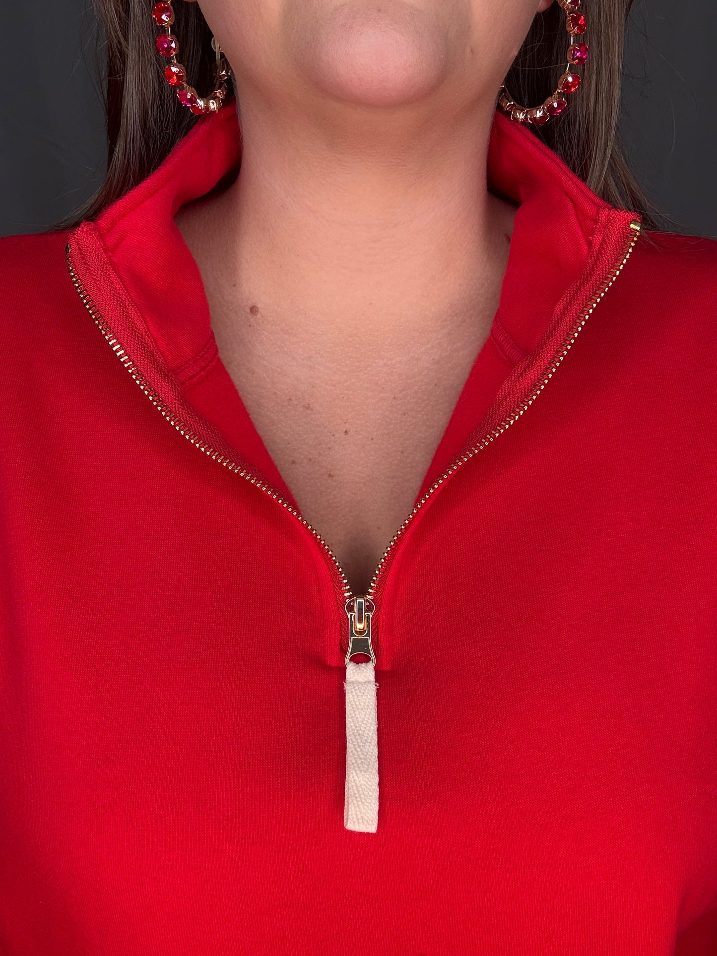 Noel Pullover - Red & Green