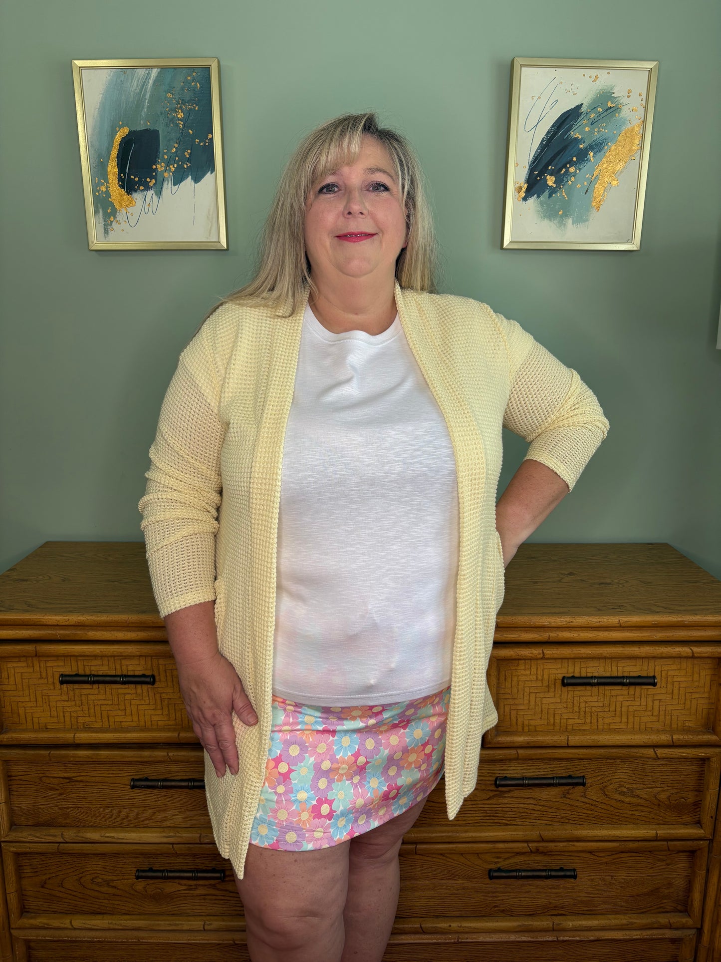 Lola Everyday Cardigan - Butter Yellow