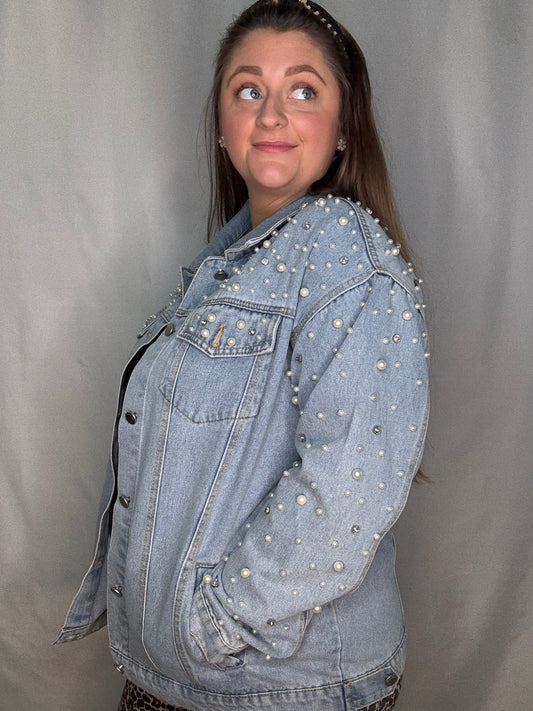 Bedazzle Me Denim Jacket