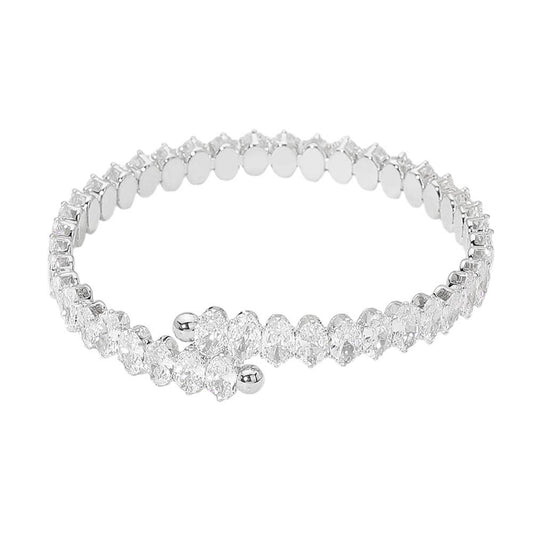 Marquise Stone Adjustable Bracelet