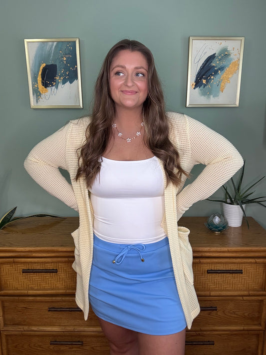 Lola Everyday Cardigan - Butter Yellow