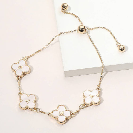 MAMA Quatrefoil Bracelet