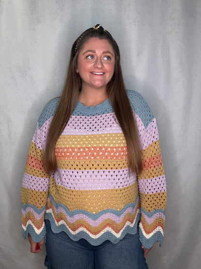 Retro Wave Sweater