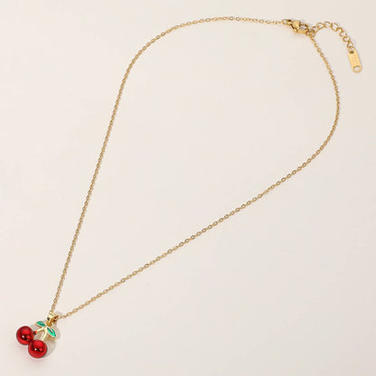 Cherry Pendant Necklace