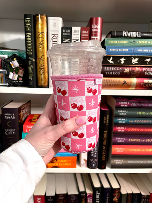 Cherry Coquette Drink Sleeve - Medium
