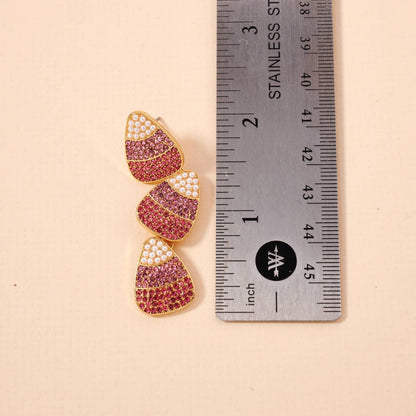 Candy Corn Dangle Earrings