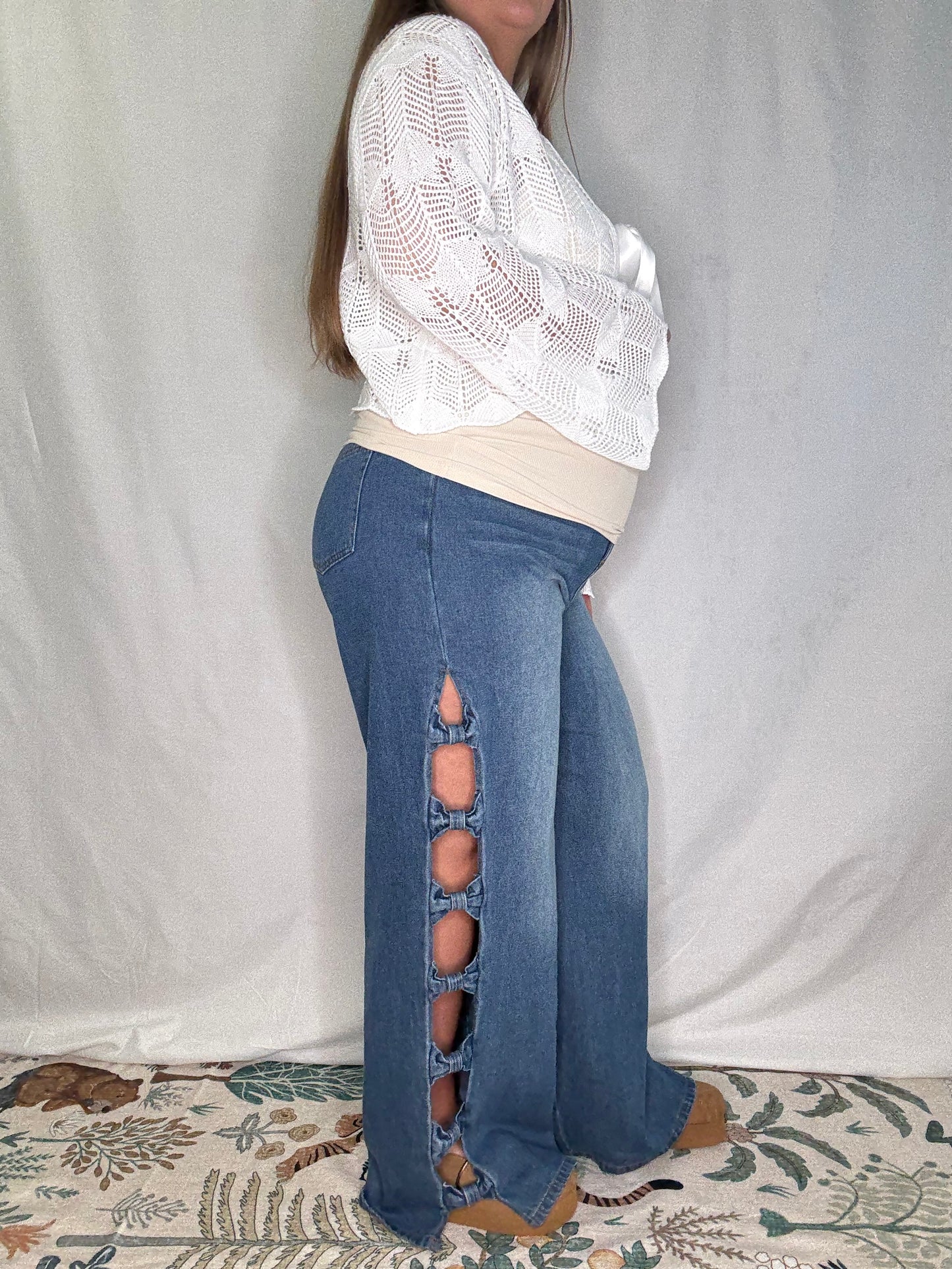 The Bow Statement Jeans