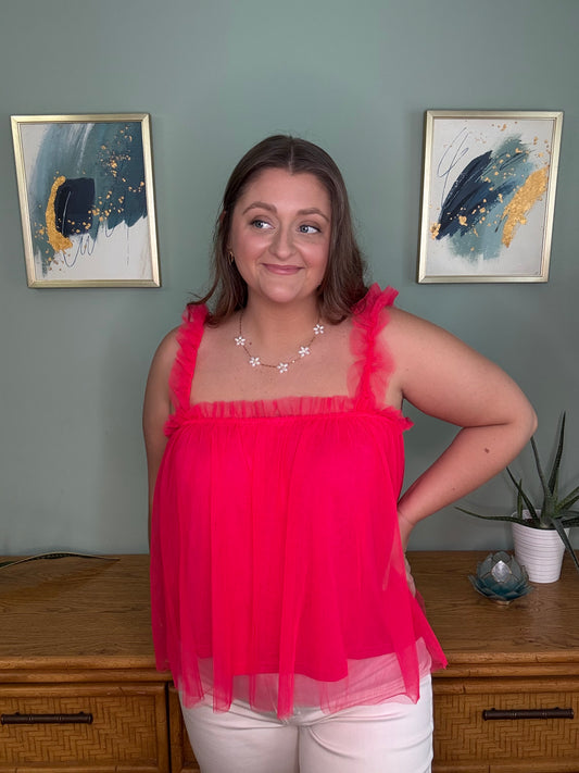 Hot Tulle Summer Top