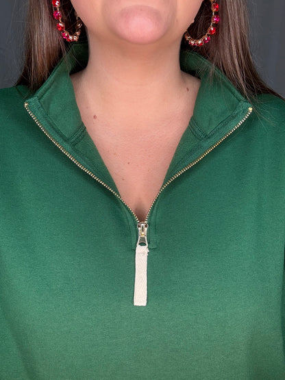 Noel Pullover - Red & Green