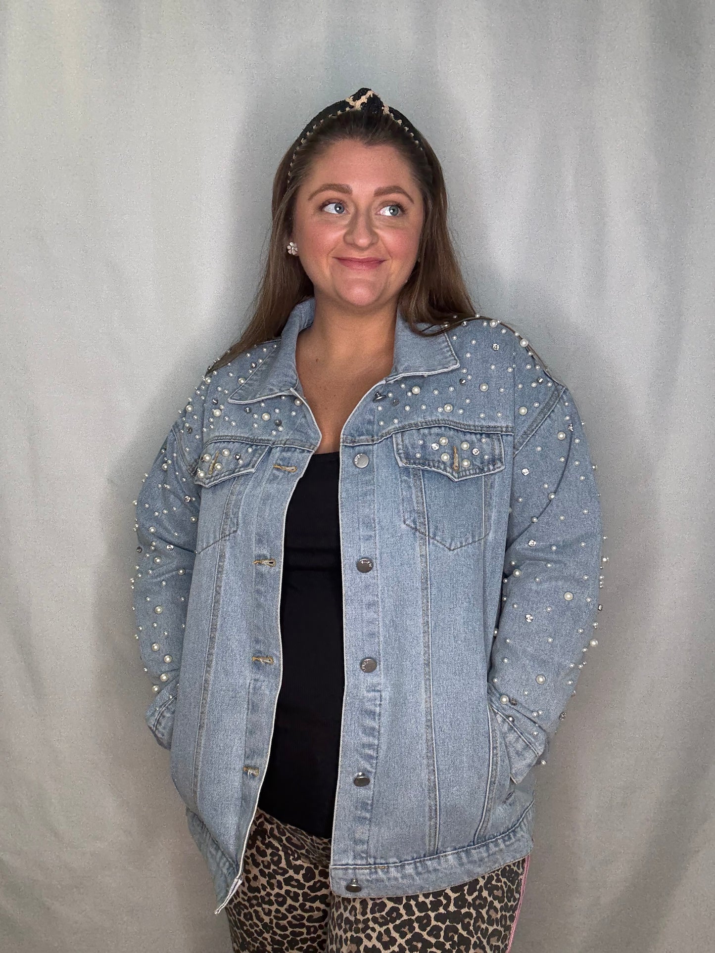 Bedazzle Me Denim Jacket