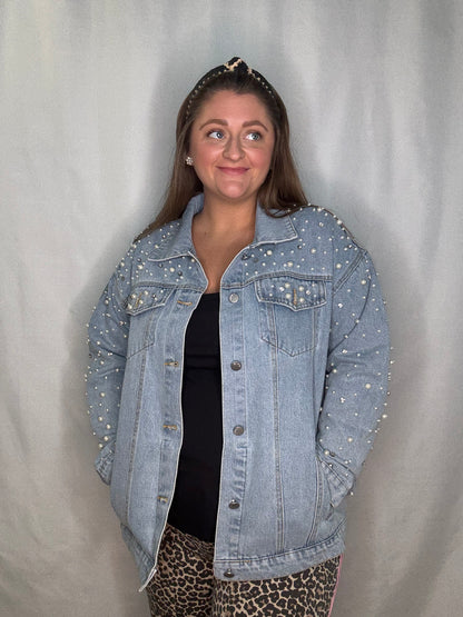 Bedazzle Me Denim Jacket