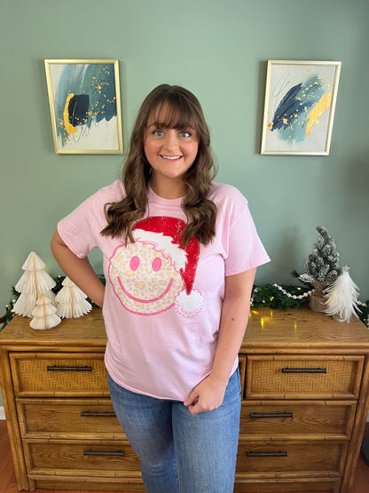 Smiley Santa Tee