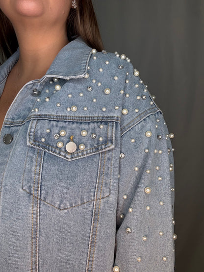 Bedazzle Me Denim Jacket