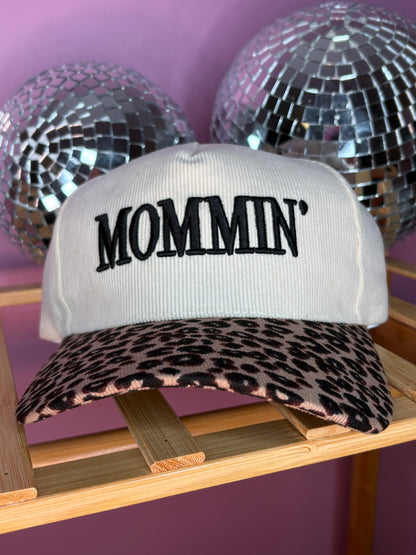 MOMMIN' Corduroy Trucker Hat