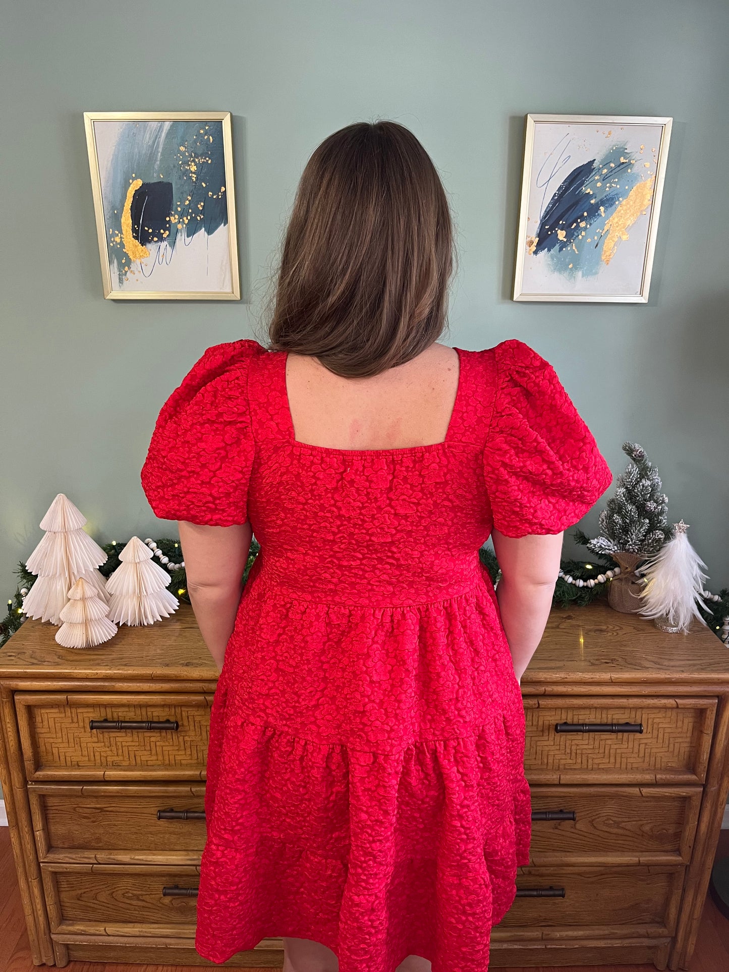 Ruby Puff Dress