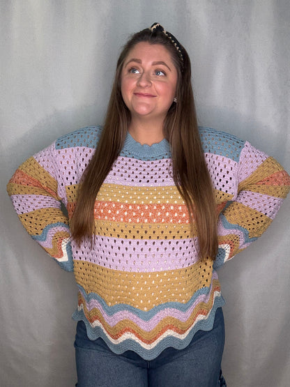 Retro Wave Sweater