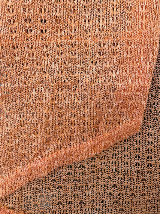 OOPSIE! - size XL - Peachy Sheer Cardigan