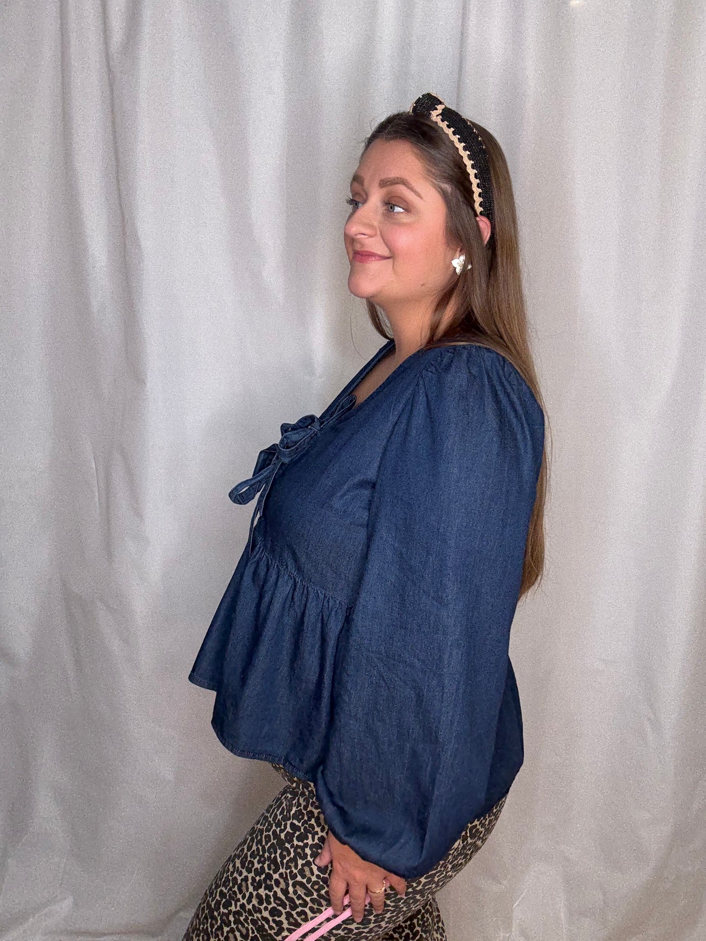 Darling Denim Top
