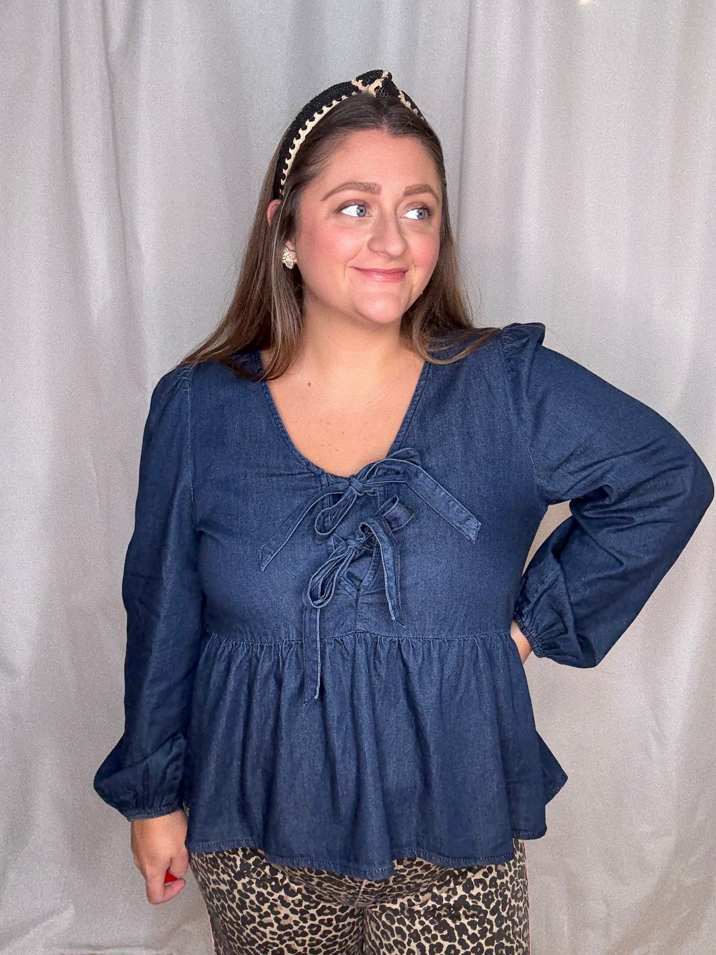 Darling Denim Top