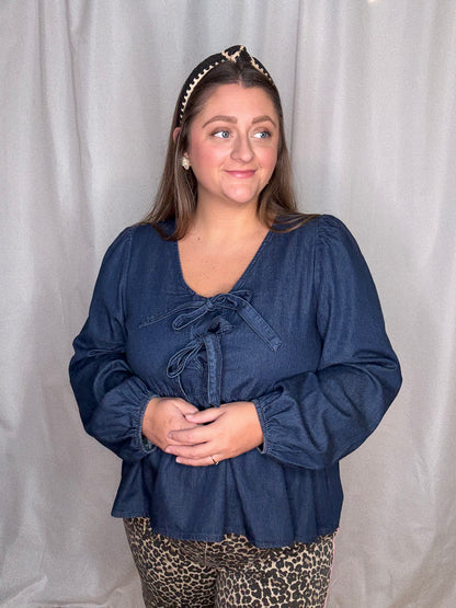 Darling Denim Top