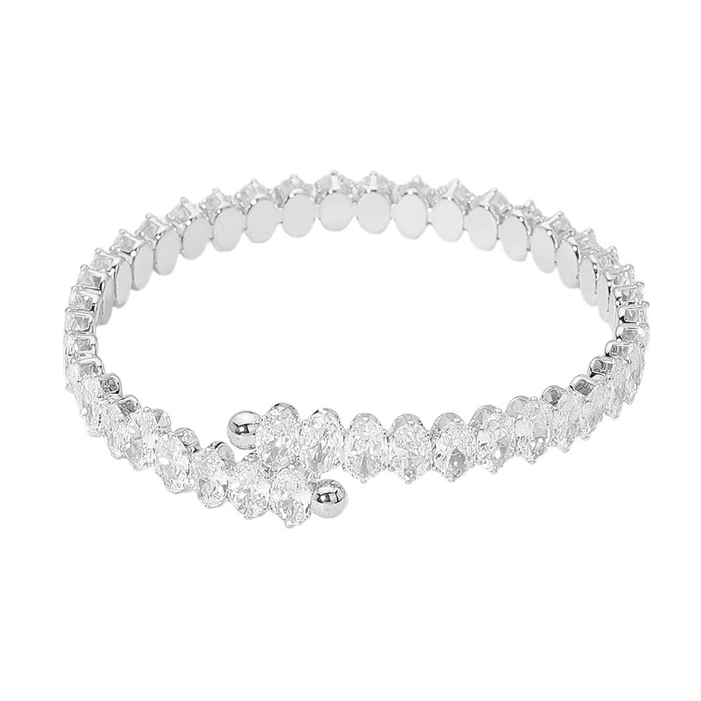 Marquise Stone Adjustable Bracelet